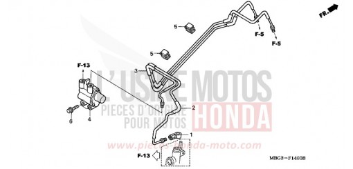 DOSIERUNGSSTEUERUNG VENTIL VFR800FIW de 1998
